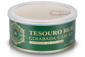 TESOURO REAL Creamy Guava Paste with Fruit Chunks (Can) 12x400g